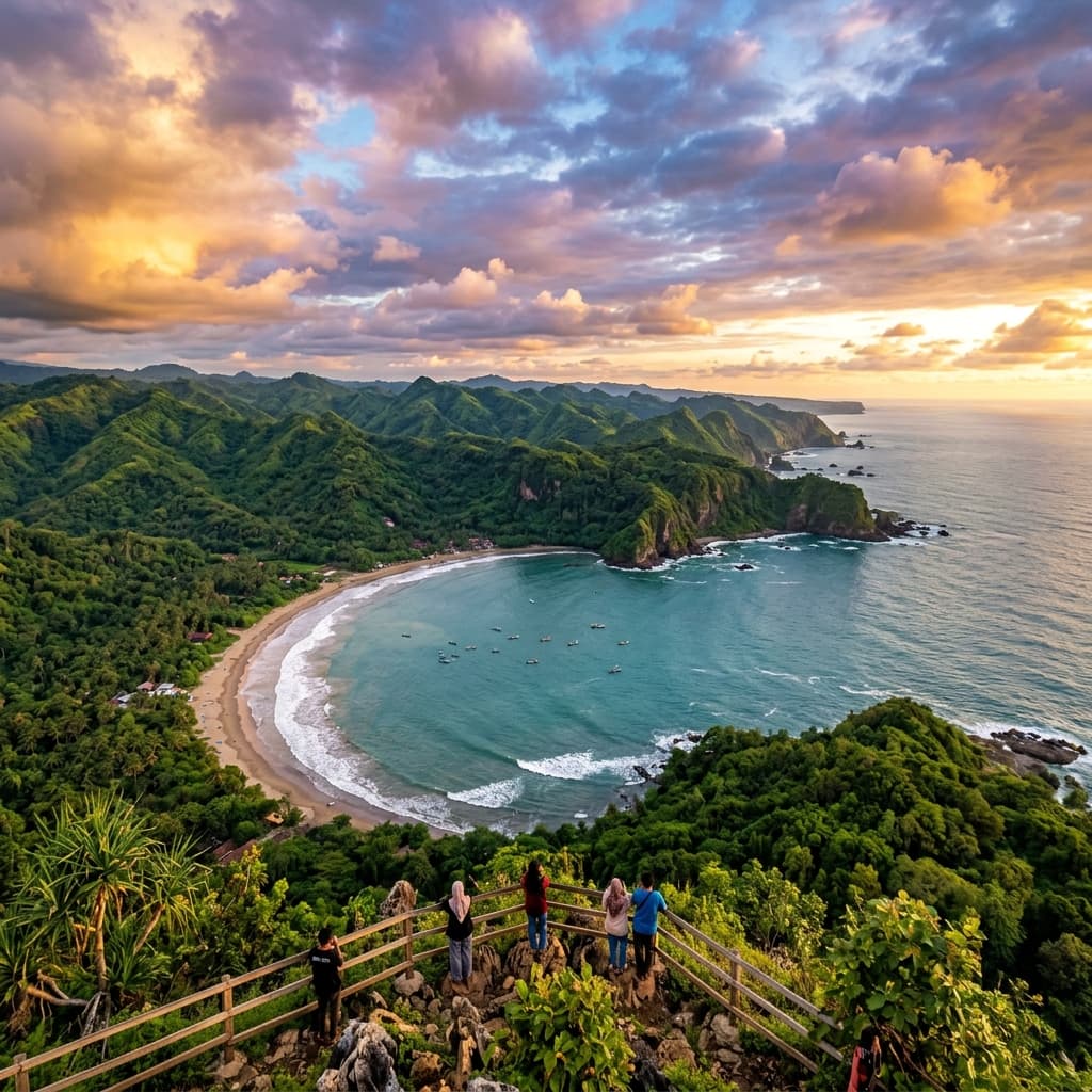 5 Destinasi Wisata Hits di Geopark Ciletuh yang Wajib Dikunjungi